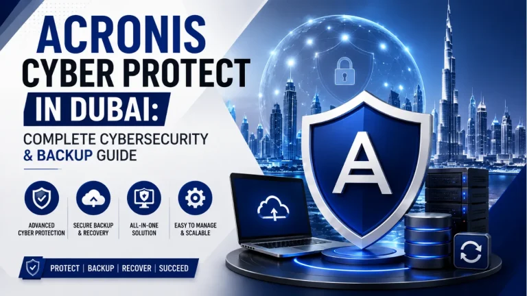 Acronis Cyber Protect in Dubai: Complete Cybersecurity & Backup Guide