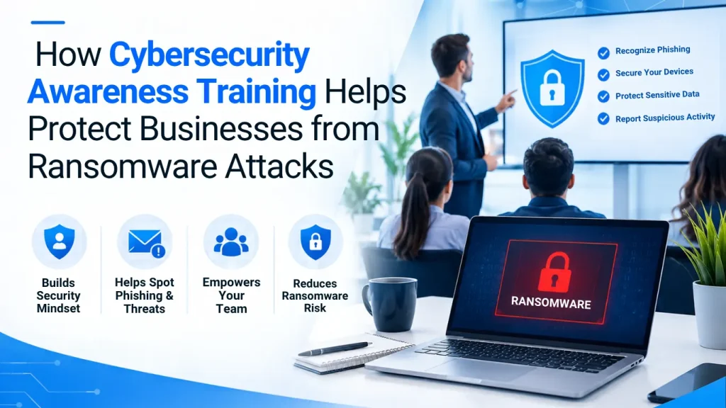 How Cybersecurity Awareness Training Helps Protect Businesses from Ransomware Attacks